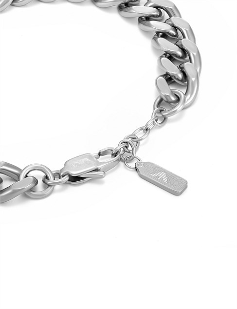 David Jones Emporio Armani Emporio Armani Two-tone Ssteel Chain Bracelet