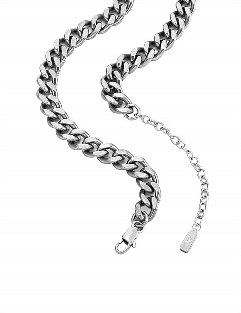 David Jones Emporio Armani Emporio Armani Two-tone Ssteel Chain Necklace