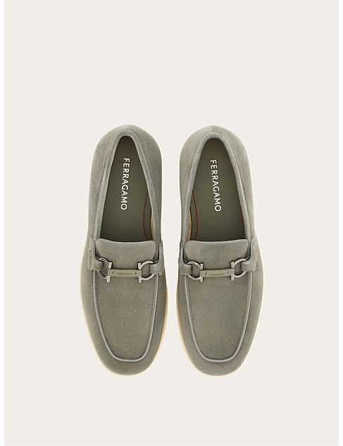 david Jones Ferragamo Casual Loafer With Gancini Ornament