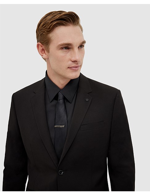 David Jones Politix Ultra Slim Stretch Tailored Jacket