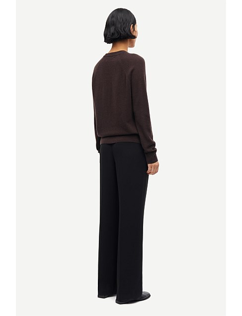 David Jones Samsoe Samsoe Boston O-neck Ls Cashmere Sweater