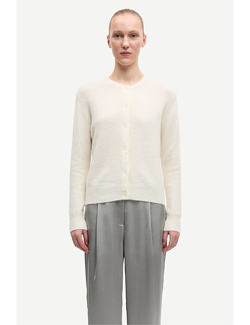 david jones Samsoe Samsoe Nor Ls Wool-alpaca Blend Cardigan