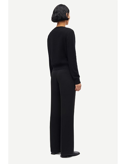David Jones Samsoe Samsoe Salara Mid Rise Straight Leg Trousers