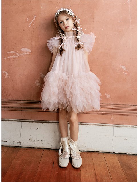 David Jones Tutu Du Monde Abu Dhabi Glitter Tulle Dress (14 Years)