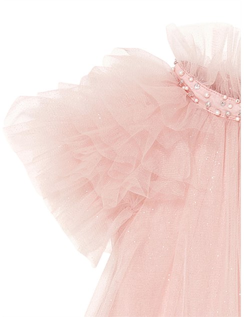 David Jones Tutu Du Monde Abu Dhabi Glitter Tulle Dress (2-12 Years)