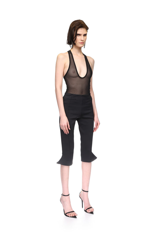 David Koma CAPRI TROUSERS BLACK