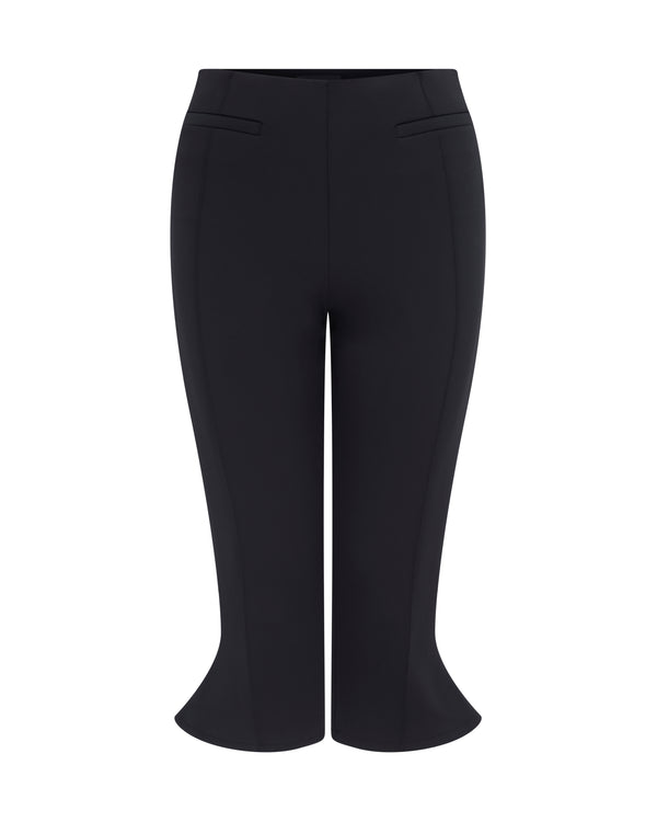david koma CAPRI TROUSERS BLACK