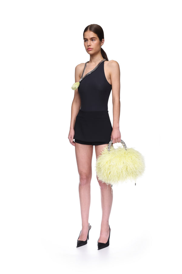 David Koma MINI SKORT BLACK