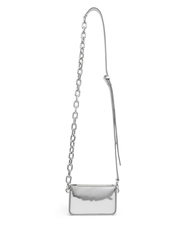 David Koma NOIR ICON MINI BAG SILVER