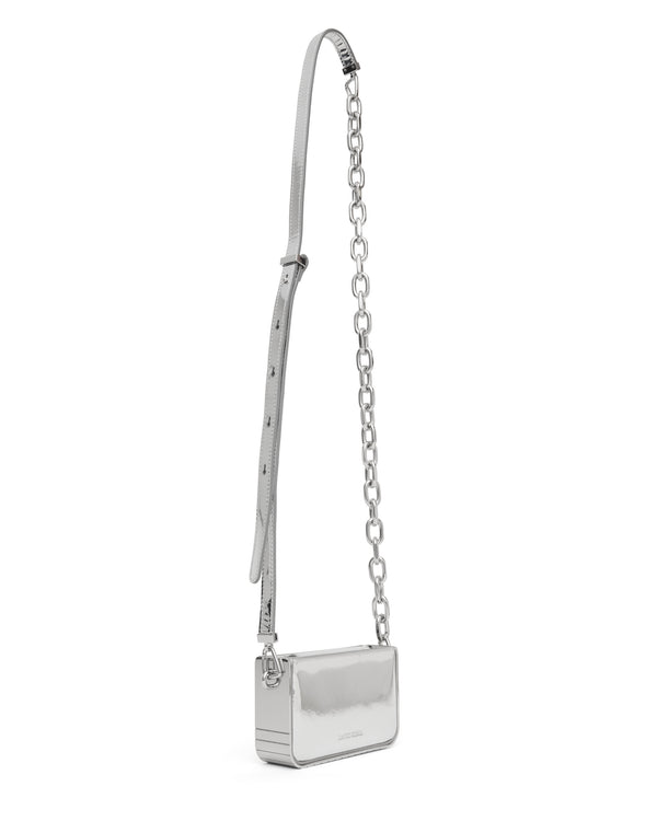 david koma NOIR ICON MINI BAG SILVER