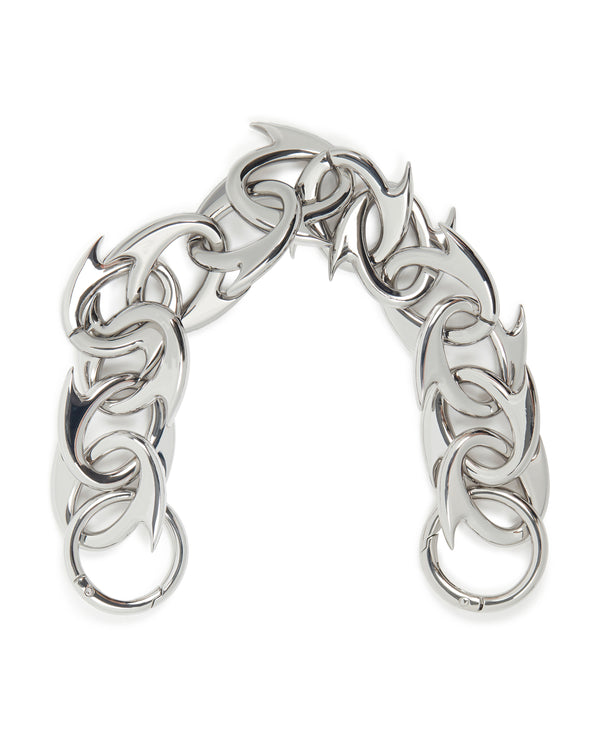 david koma THORN CHAIN CHARM SILVER