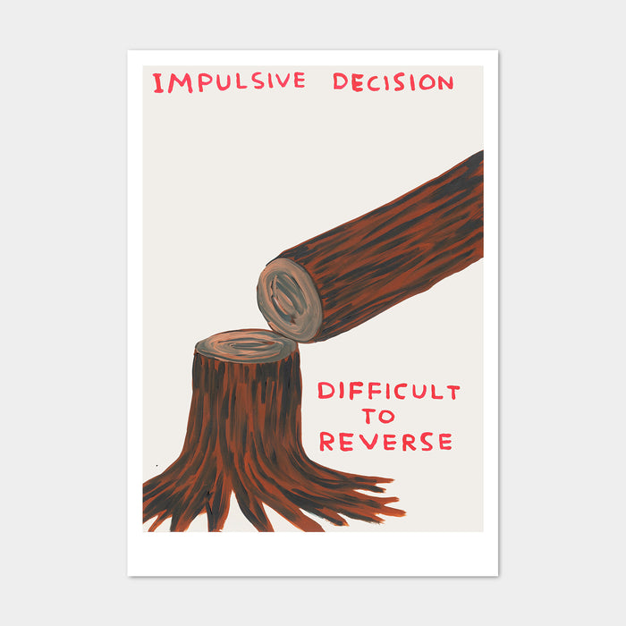 david shrigley David Shrigley Postcards - Impulsive