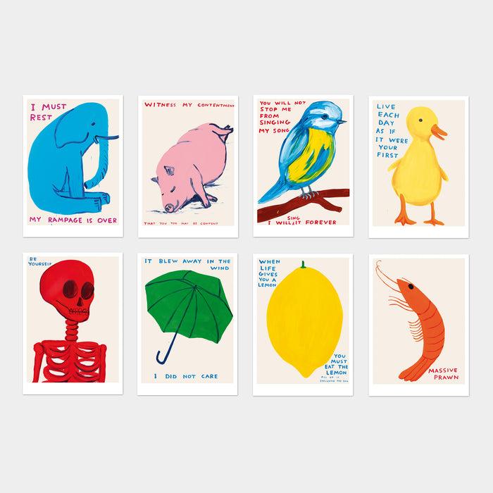 david shrigley David Shrigley Postcards - Set of 8 david shrigley David Shrigley Postcards - Set of 8