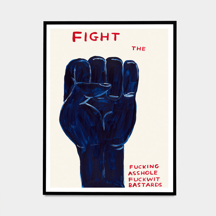 david Shrigley David Shrigley Posters - Fight