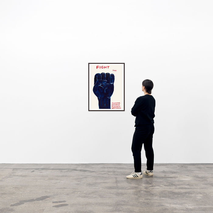 david Shrigley David Shrigley Posters - Fight