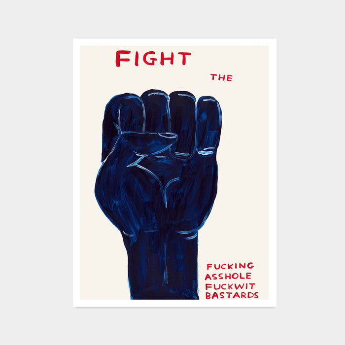 david shrigley David Shrigley Posters - Fight