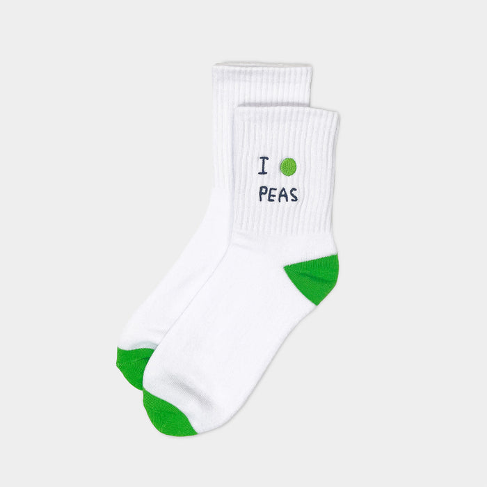 David Shrigley David Shrigley Socks - I Pea Peas