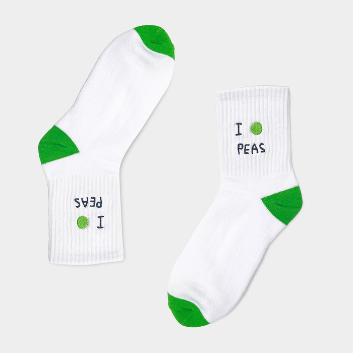 david shrigley David Shrigley Socks - I Pea Peas
