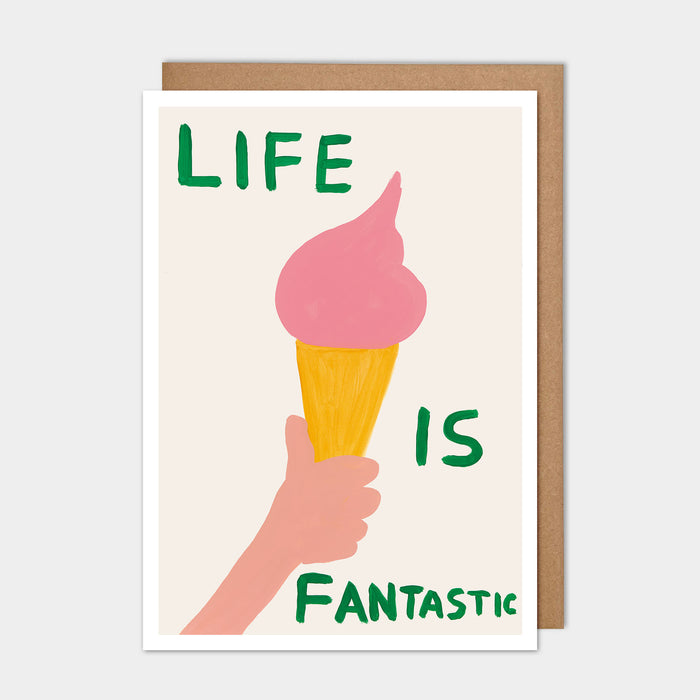david shrigley David Shrigley Greetings Cards - Life Is Fantastic