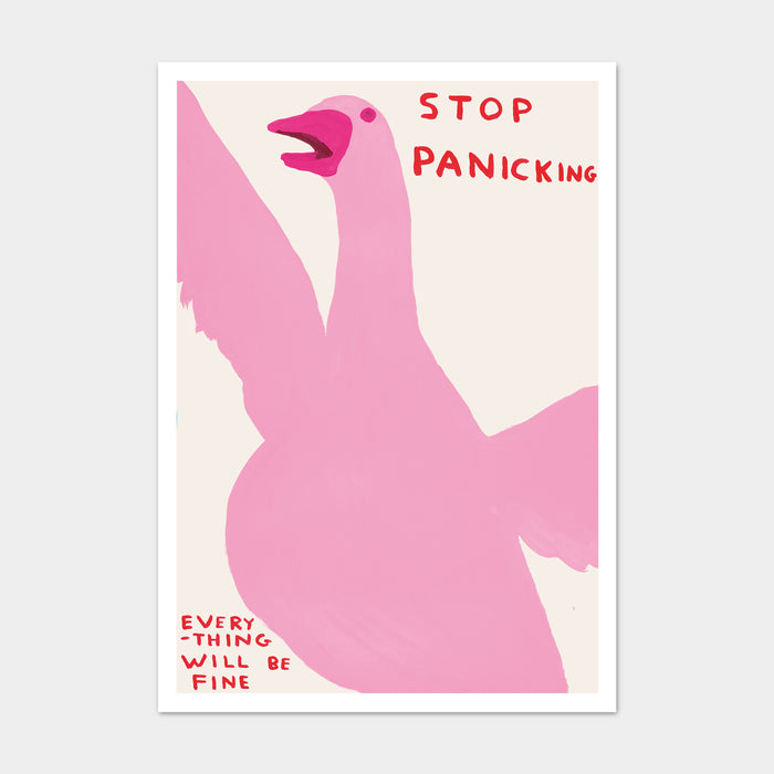 David Shrigley David Shrigley Greetings Cards - Stop Panicking