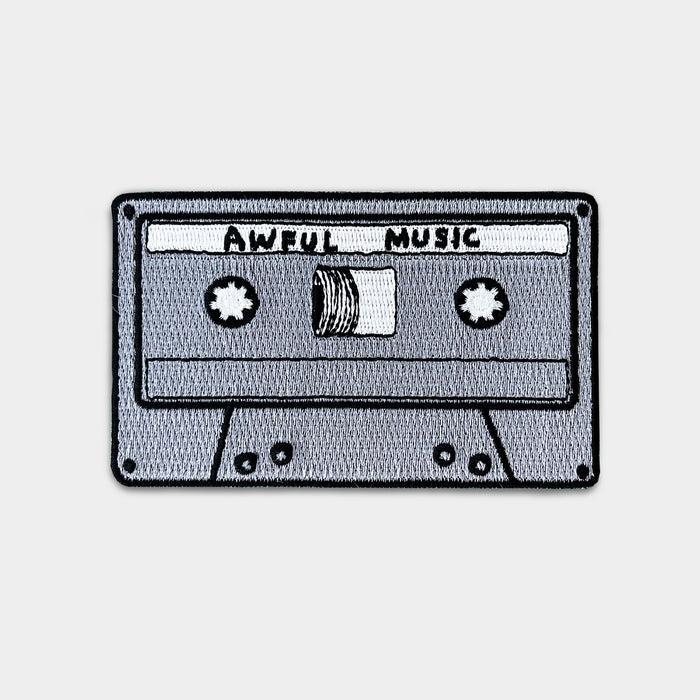 David Shrigley David Shrigley Iron-on Patches - Awful Music