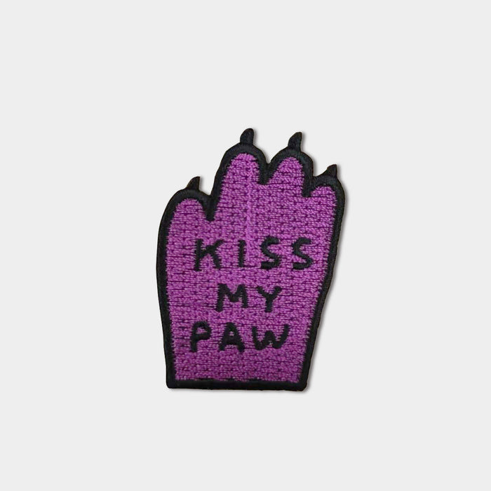 David Shrigley David Shrigley Iron-on Patches - Kiss My Paw