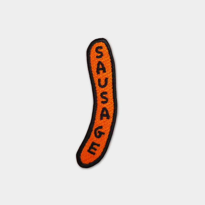 David Shrigley David Shrigley Iron-on Patches - Sausage