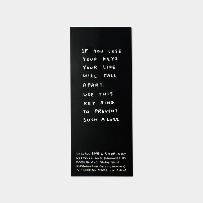 David Shrigley David Shrigley Keyrings - Croc With Cock