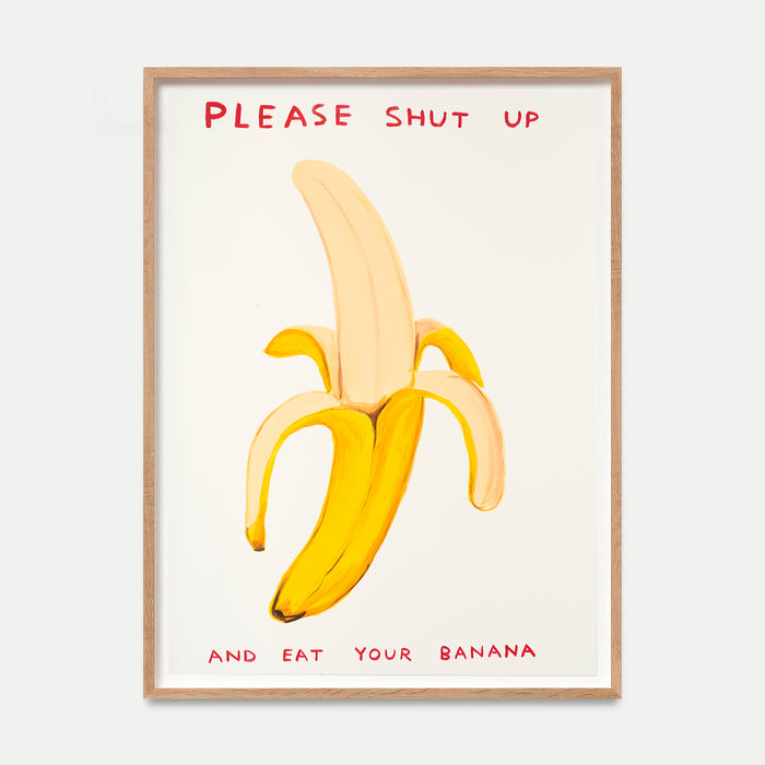 david shrigley David Shrigley Limited Edition - Please Shut Up (2022)