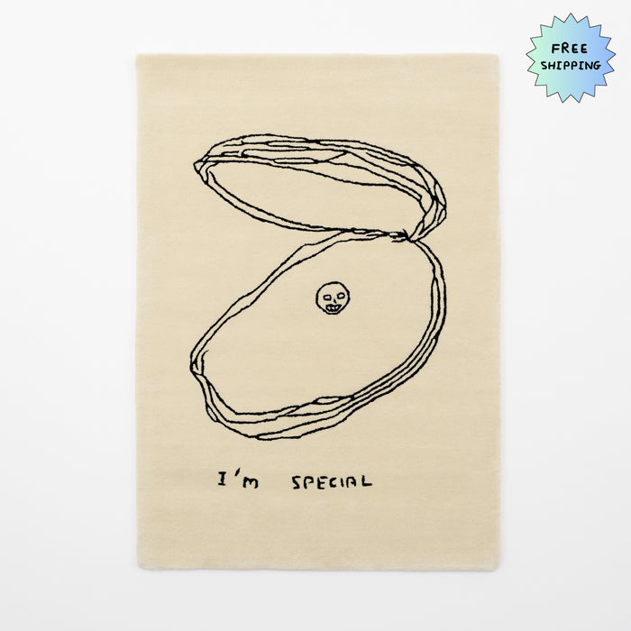 david shrigley David Shrigley Limited Edition Rug - I'm Special