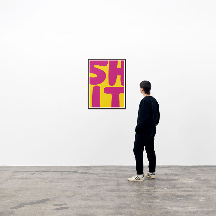 David Shrigley David Shrigley Limited Edition - Untitled (Shit) (2012)