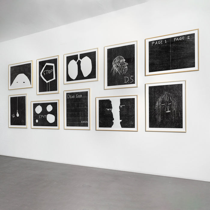 david shrigley David Shrigley Limited Edition - Untitled (Ten Woodcuts) (2007)