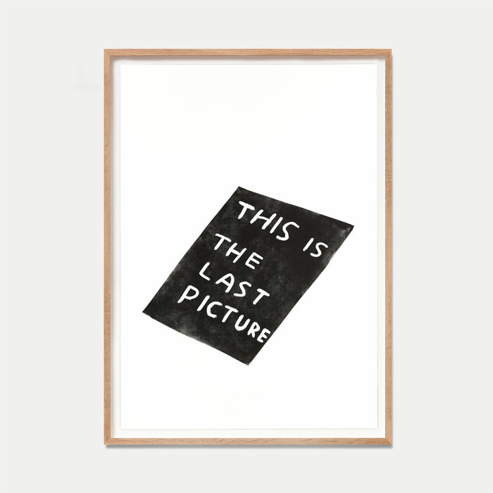 david shrigley David Shrigley Monotype - This Is The Last Picture (2008)