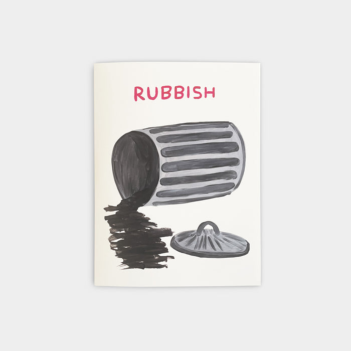 david shrigley David Shrigley Musical Greetings Cards - Rubbish