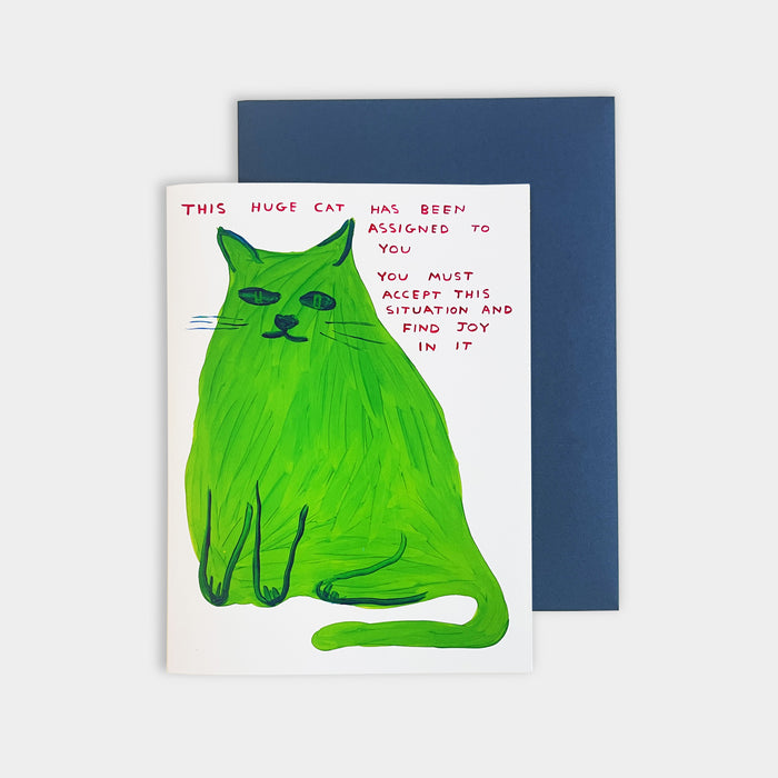 David Shrigley David Shrigley Musical Greetings Cards - This Huge Cat