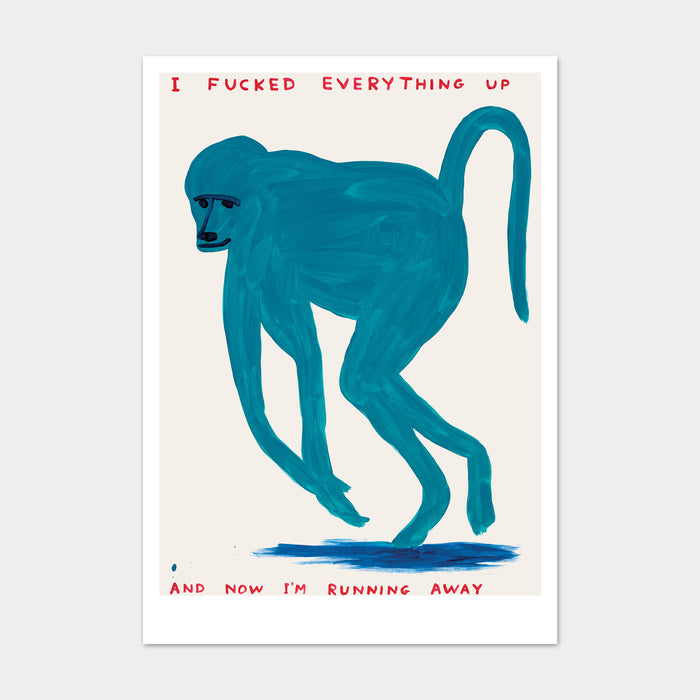 david shrigley David Shrigley Postcards - I Fucked Everything Up