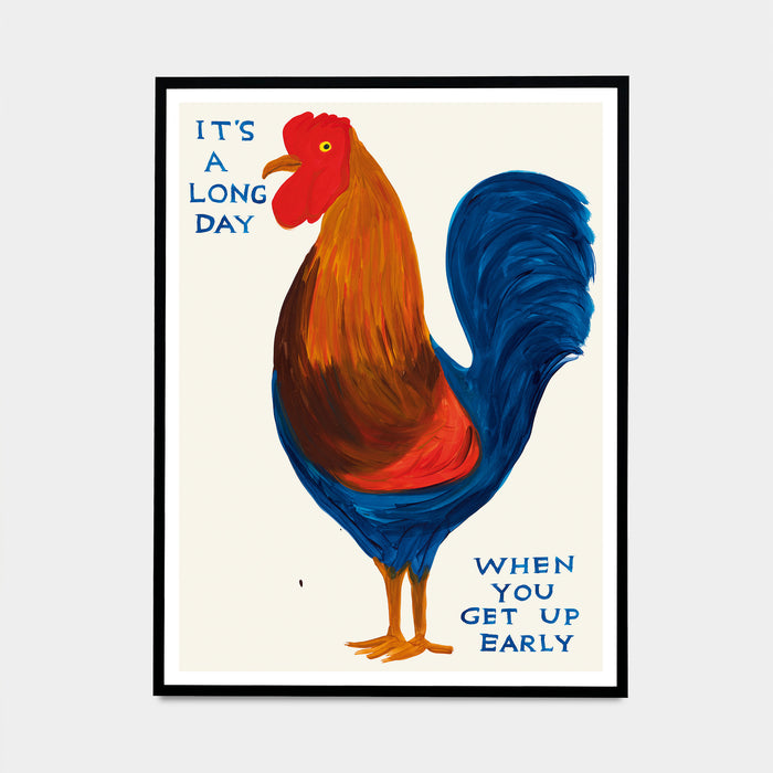 David Shrigley David Shrigley Posters - It's A Long Day