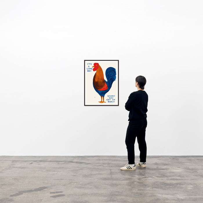 David Shrigley David Shrigley Posters - It's A Long Day