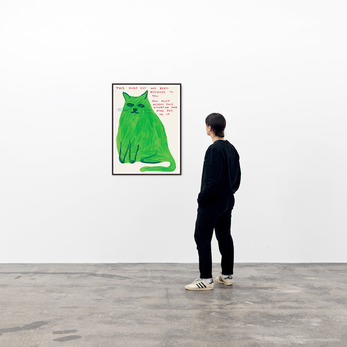 David Shrigley David Shrigley Posters - This Huge Cat