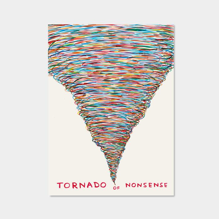 david shrigley David Shrigley Posters - Tornado of Nonsense