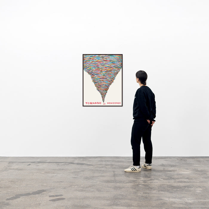 David Shrigley David Shrigley Posters - Tornado Of Nonsense