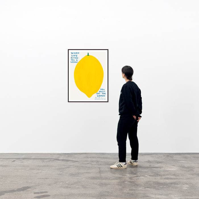 David Shrigley David Shrigley Posters - When Life Gives You A Lemon