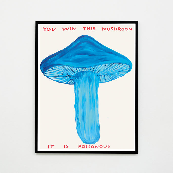 David Shrigley David Shrigley Posters - You Win This Mushroom