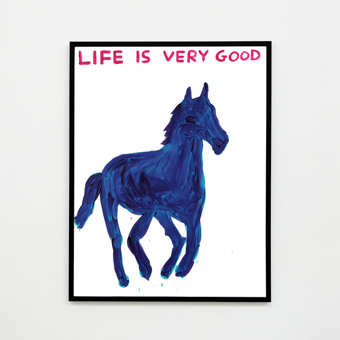 David Shrigley David Shrigley Slogan Posters - Life Is Very Good