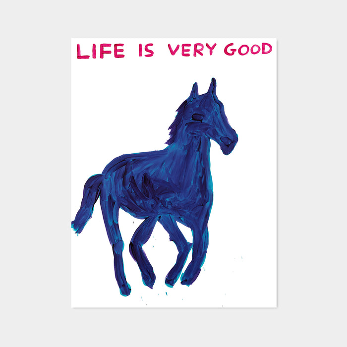david shrigley David Shrigley Slogan Posters - Life is Very Good