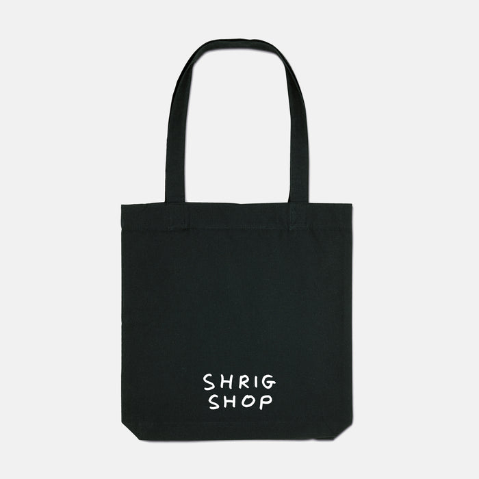 David Shrigley David Shrigley Tote Bags - I'm Special In Organic Black Canvas