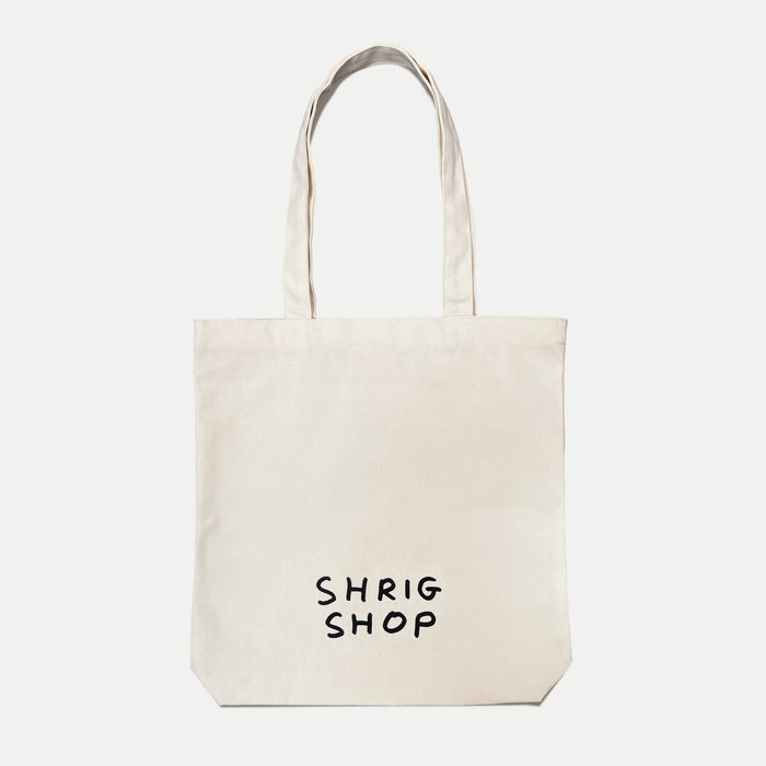 David Shrigley David Shrigley Tote Bags - Play It Loud In Natural Canvas