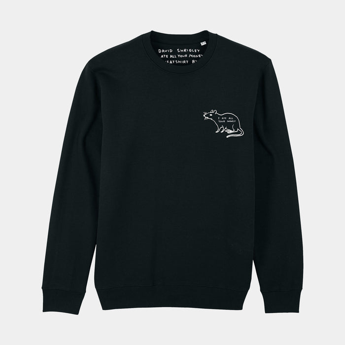 david shrigley Official David Shrigley Clothing - Crewneck Sweater