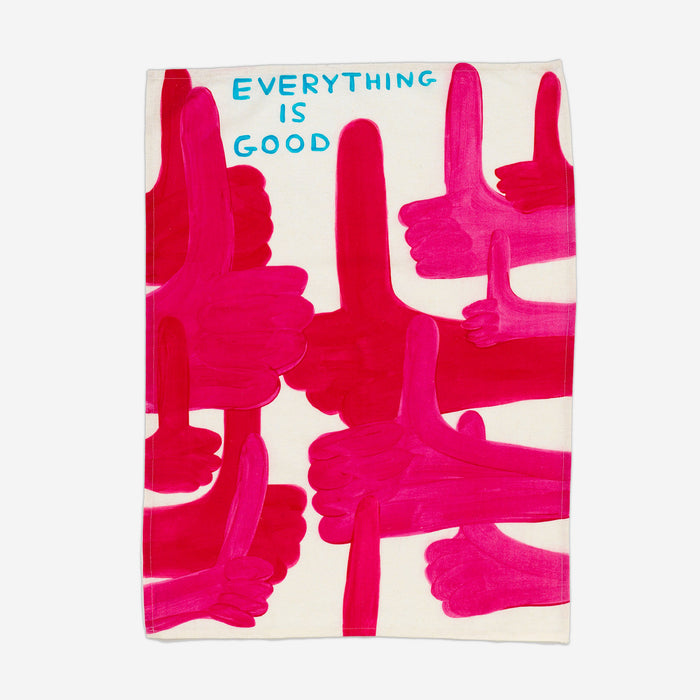 david shrigley Really Good Tea Towel by David Shrigley