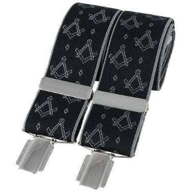 david van hagen Black Classic Masonic Fashion Brace